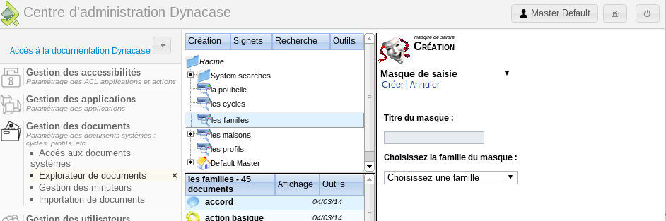 Création workflow