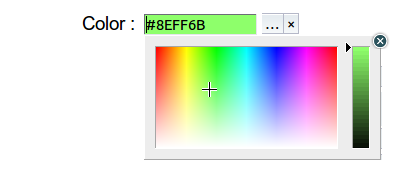 color - Modification html