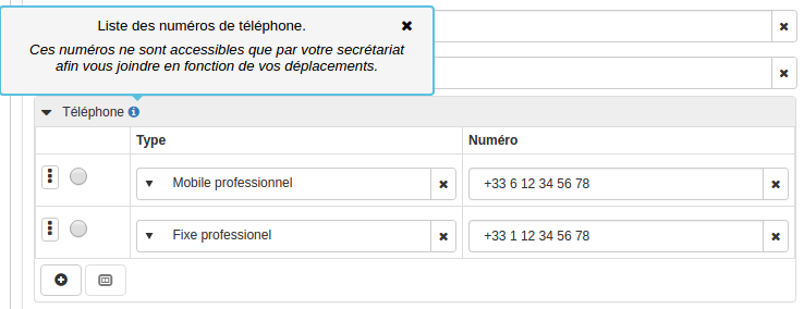 Placement "click"
