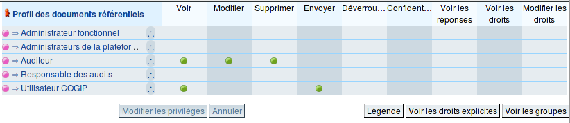 Import Profil de document