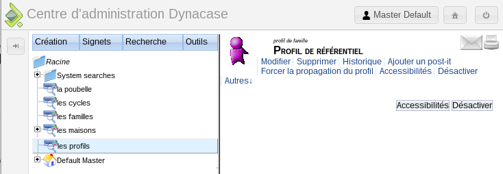 Profil famille activé
