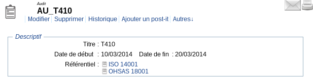 Audit : Attributs alignés