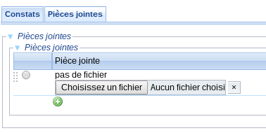 Audit : Pièces jointes