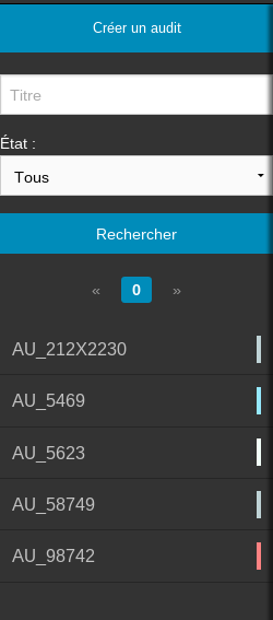 Liste documents : rendu final