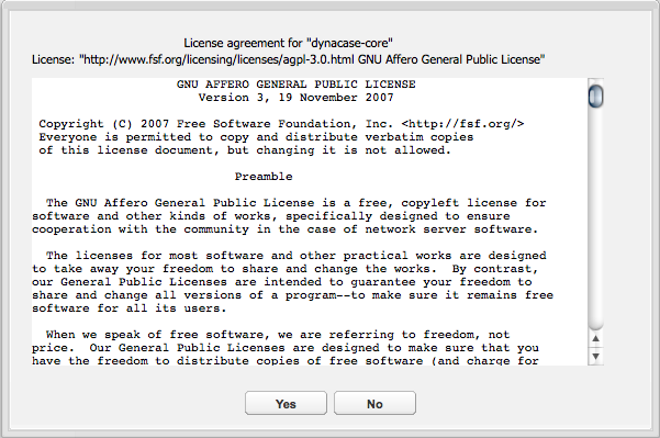 contrat de licence