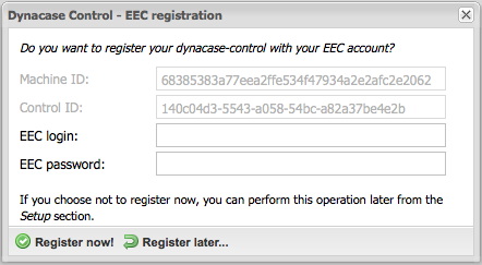 enregistrement EEC